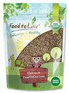 Food to Live Organic Chia Seeds Powder, 12 Ounces - Non-GMO Meal, Ground Raw Chia Seeds, Cold Milled, Kosher, Vegan, Bulk. Rich