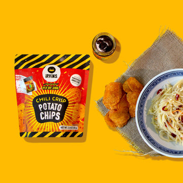 Irvins X Fly By Jing Chili Crisp Potato Chips 3-Pack (2.8 Oz)