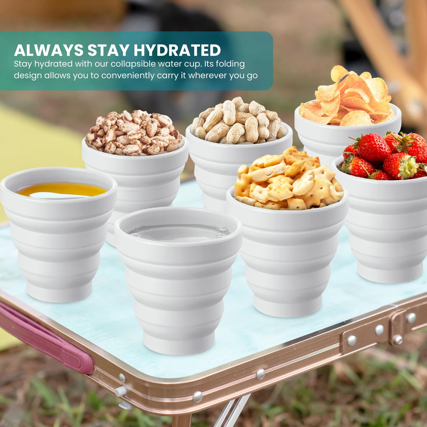 Kirkland Signature Dry Roasted Macadamia Nuts, 1.5 Lbs. Item 1195303. Bundle With Moralza Silicone Collapsible Cup 200Ml - 2 Ite