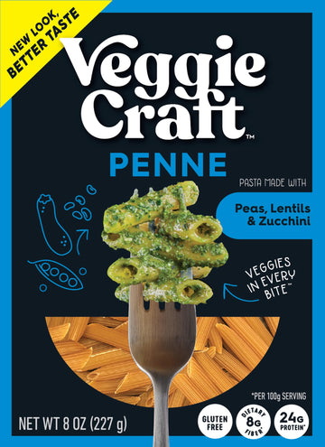 Veggiecraft Farms Zucchini Penne Pasta 8 OZ