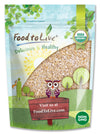 Food to Live Gluten Free Organic Oat Bran, 1 Pound - A Nutritional Powerhouse High Fiber Hot Cereal, Milled from High Protein Oa