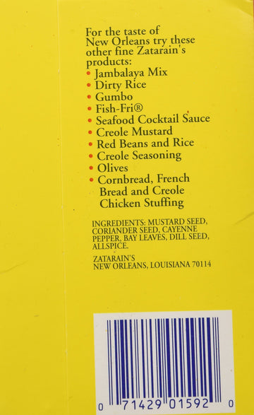 Zatarain'S Crab Boil Six 3Oz Bags