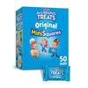 Rice Krispies Treats Mini Marshmallow Snack Bars, Kids Snacks, School Lunch, Single Serve, Original, 19.5Oz Box (50 Bars)
