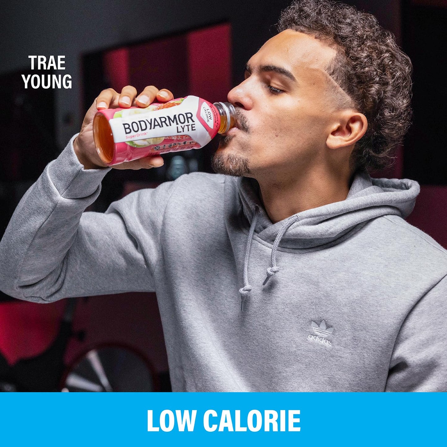 Bodyarmor Lyte Sports Drink Low-Calorie Sports Beverage, Strawberry Banana, Natural Flavors With Vitamins, Potassium-Packed Electrolytes, Perfect For Athletes, 16 Fl Oz (Pack Of 12)