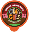 Crazy Cups Decaf Flavored Coffee Pods, Decaffeinated Chocolate Raspberry Truffle Flavored Coffee, Single Serve Hot Or Iced Medium Roast Coffee For Keurig K Cups Machines, 80 Count(Pack Of 1)