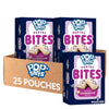 Pop-Tarts Baked Pastry Bites, Kids Snacks, School Lunch, Frosted Cinnamon Roll (5 Boxes, 25 Pouches)