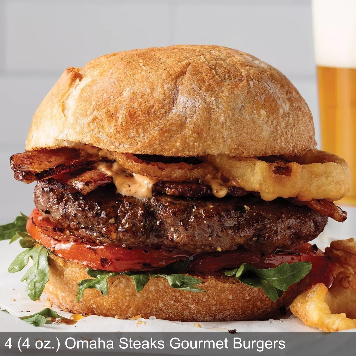 Omaha Steaks Ultimate Gift Package - Butchers Cut Filet Mignons Top Sirloins Chicken Breasts Burgers Gourmet Franks Fries Desserts & Seasoning - enhanced Meat & Meal Gift Box