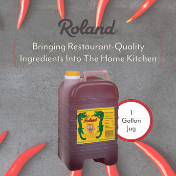 Roland Foods Hot Chili Infused Oil, Specialty Imported Food, 1 Gallon