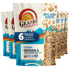 Grandy Organics Classic Granola, Certified Organic Granola Cereal, Low Sugar - Made With Oats, Pumpkin Seeds, Walnuts And Cashews, 12Oz Bags, Bulk Pack Of 6