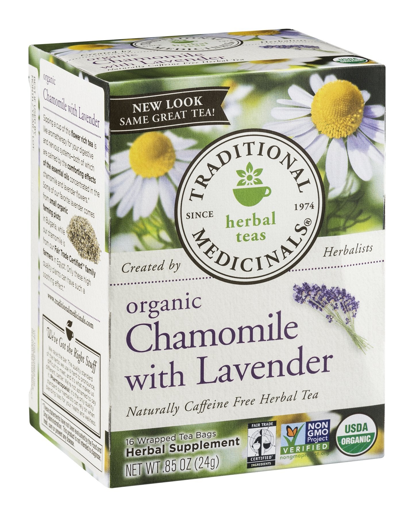 Traditional Medicinals Tea Chamomile Lvndr Or