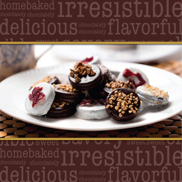 Barnetts Chocolate Cookies Gift Basket, Gourmet for Holidays, Small Size