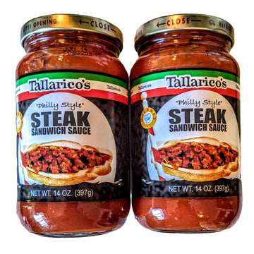Tallarico's ''Philly Style'' Steak Sandwich Sauce 2 Jars