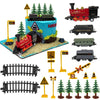 18Pcs Train Cake Decorations Train Cake Toppers Train Birthday Party Supplies Train Track Traffic For Birthday Railway Steam Tra