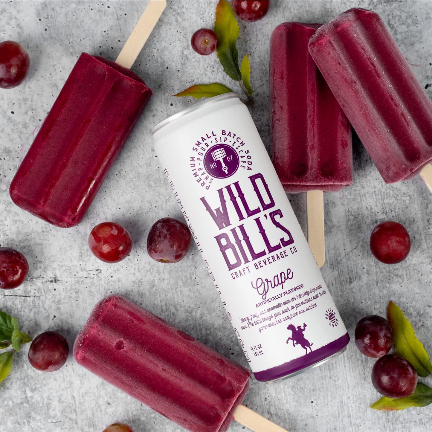 Wild Bills G Soda - Classic Craft Soda, Caffeine Free, Gluten Free, 12 Fl Oz (Pack of 12)