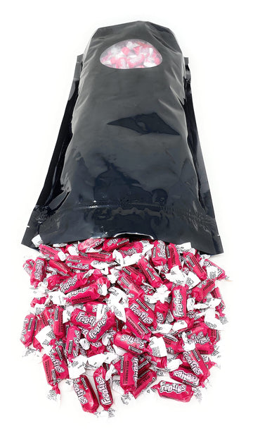 Bulk Strawberry Flavor Tootsie Roll Frooties Chewy American Taffies Candy Individually Wrapped In Resealable Assortit Bag 5 Lb 735+Pcs (80-Oz) - Made In Usa