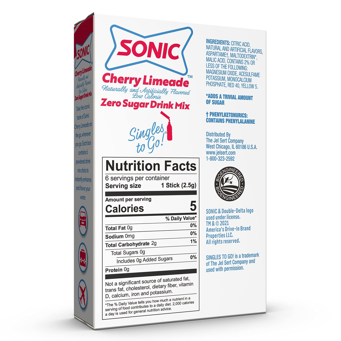 Sonic Singles to Go Variety Pack (Variety Pack - 6 Count)