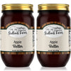 Redhawk Farms Apple Butter - All Natural Fruit Spread - Non-GMO Amish Apple Butter Spread - Homemade Jams, Jellies, & Preserves