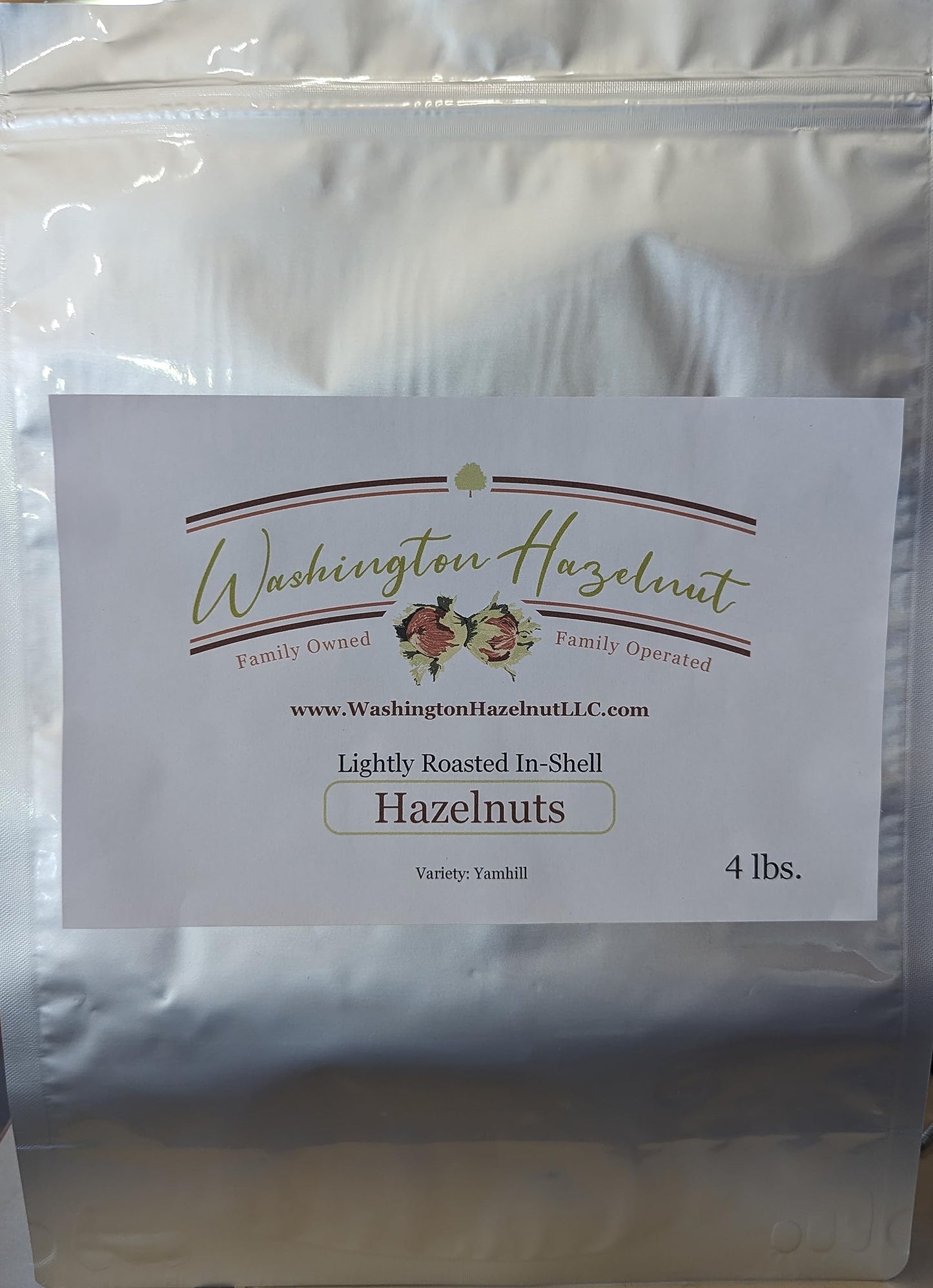 Hazelnuts In Shell Grown In Our Family'S Orchard In Washington State (Roasted, 8 Pound)