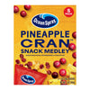 Ocean Spray Pineapple Cran Snack Medley, Cranberry and Pineapple Dried Fruit Snack, 1 Oz Pouches, 5 Count