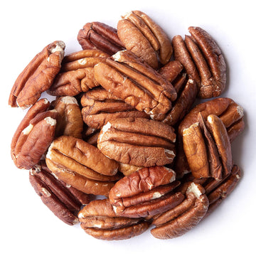 Food To Live - Dry Roasted Pecan Halves, 6 Pounds - Oven Roasted Nuts, Unsalted, No Oil Added, Vegan, Kosher. Good Source Of Pro