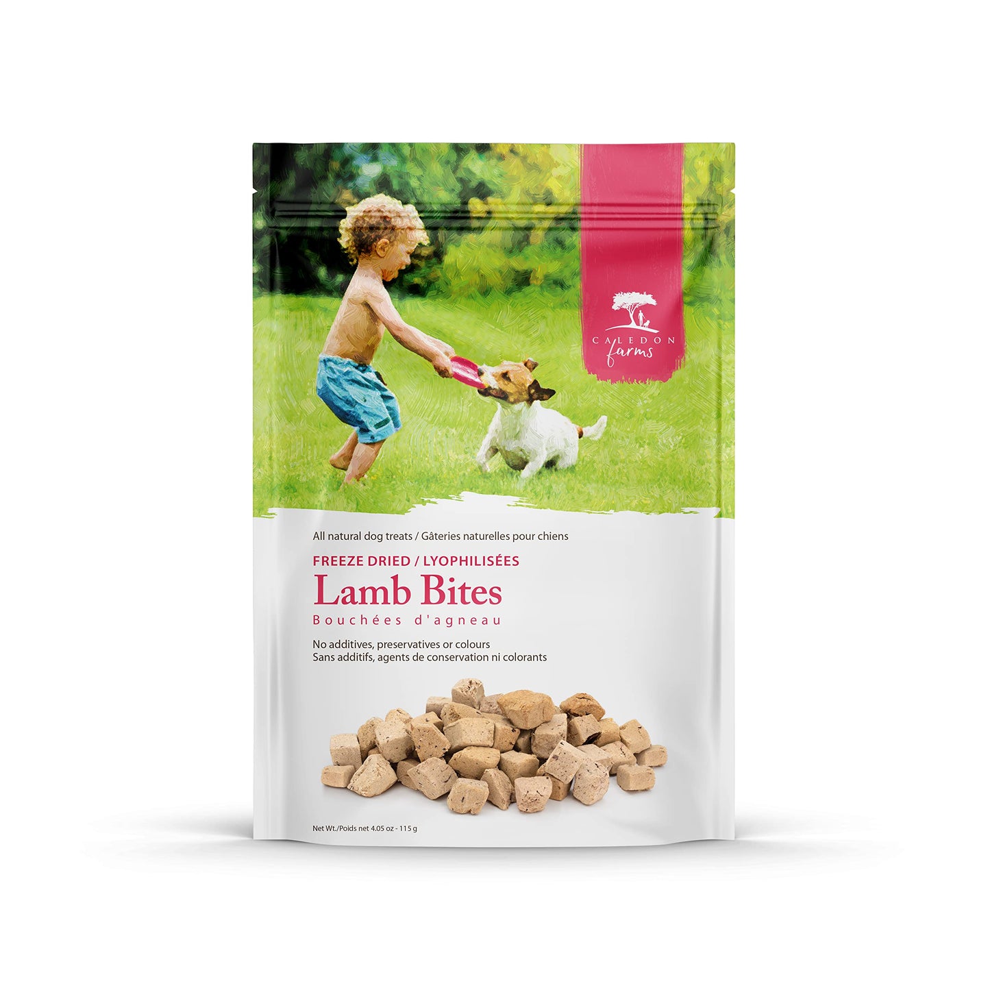Caledon Farms Freeze Dried Bites - Lamb: 115G/4.05OZ