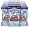 Pretzel Pete Salted Caramel Seasoned Mini Twist Pretzels, 100 Calories, Non-GMO, Small Batch, Bold Flavor, 0.8oz (24 Pack)
