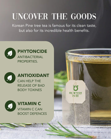 Organic Seasonal Pine Needle Tea (25 Count (Pack Of 2))