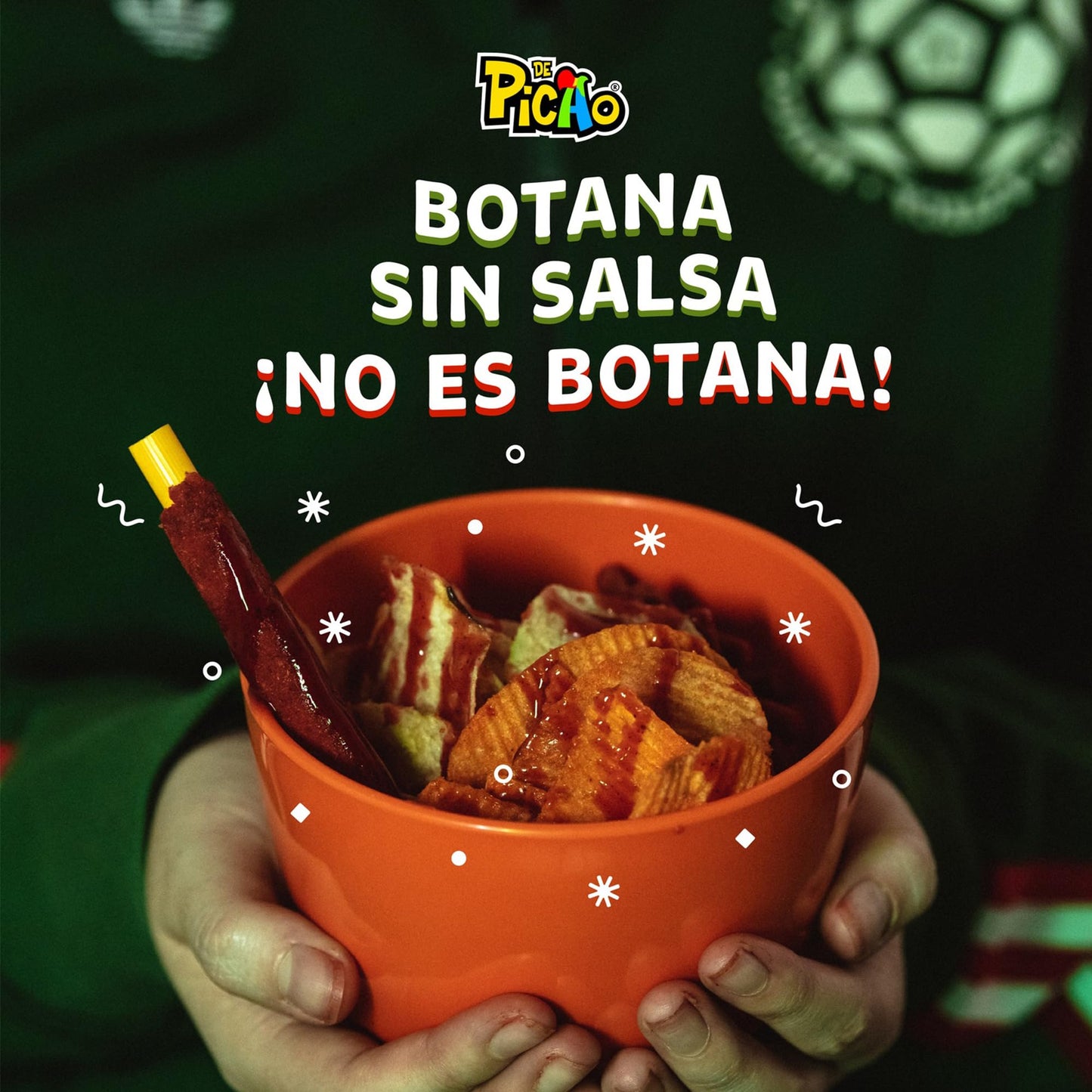 PiCAo Spicy Tamarind Candy Sticks, 50 count, 1kg., Popti Rico Tamarindo, Dulces Mexicanos, 100% Tamarind Mexican Candy