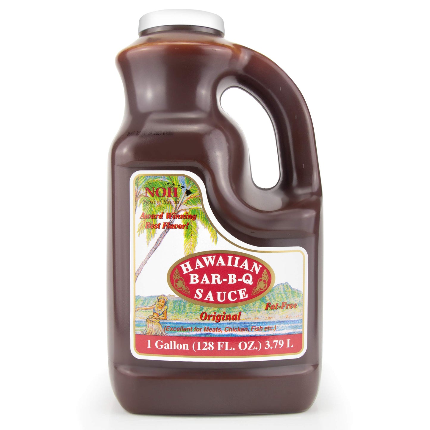 NOH Foods of Hawaii Hawaiian, 128 Ounce, Bar-B-Q Sauce Original