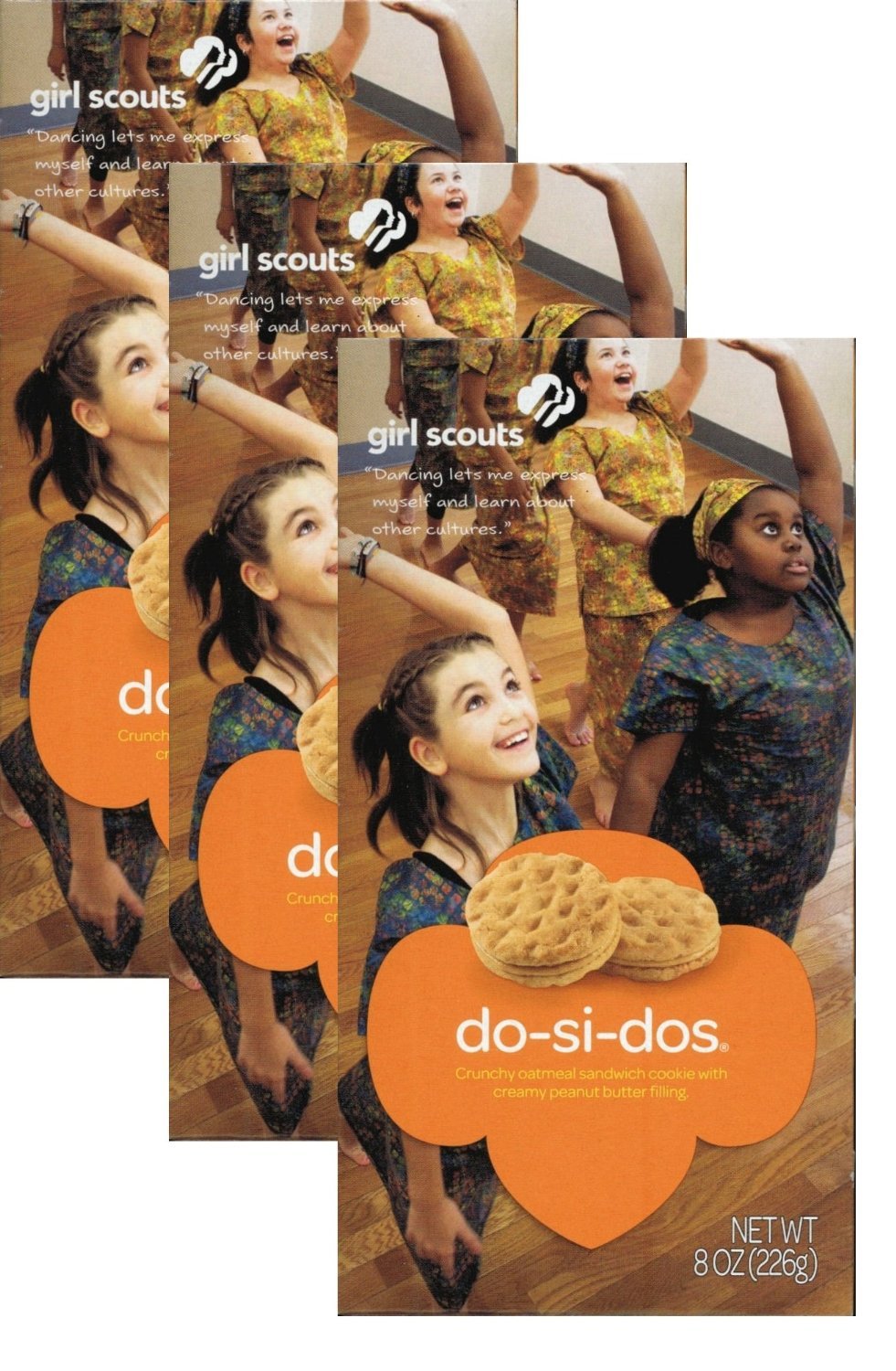 girl Scout Do-si-dos cookies (3 Boxes)