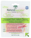 Naturalissima, Uncured Hard Salami Panino, 6 oz