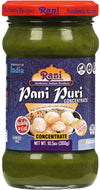 Rani Pani Puri Concentrate (Sweet & Spicy To Make Pani Water / Spicy Water) 10.5Oz (300G) Glass Jar, Ready To Eat ~ Vegan | Gluten Free | Non-Gmo | Kosher | Indian Origin