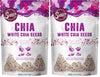 Suncore Foods Organic White Chia Seeds, Gluten-Free, Non-GMO, 15oz (2 Pack)