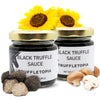 Truffletopia I Black Truffle Sauce 2-Pack I With Real Natural Black Truffles I For Seasoning, Cooking & Baking I Gluten Free, No