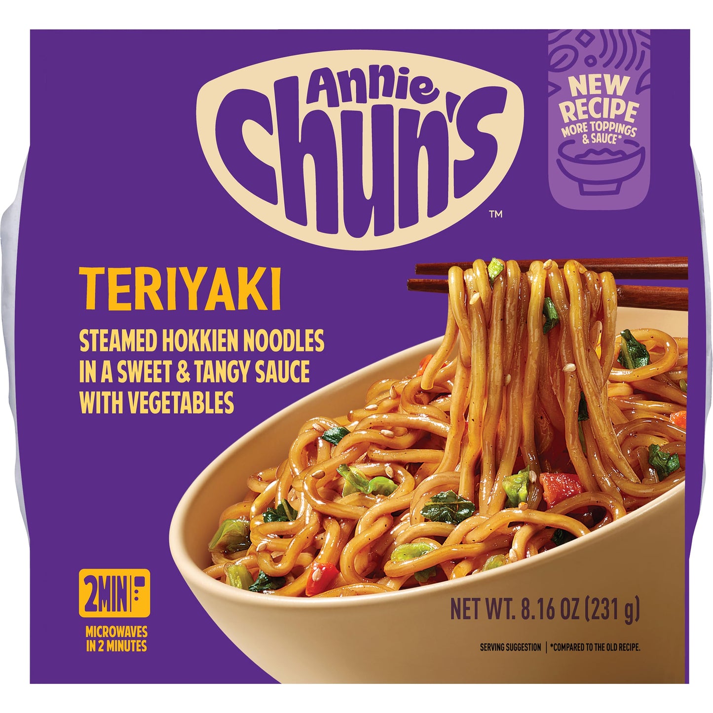 Annie Chuns Teriyaki Noodle Bowl, 8.16 oz (Pack of 1)