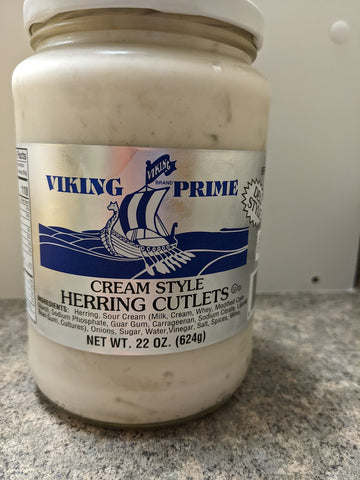 Viking Prime Cream Herring Cutlets - 22 Ounces - 1 Pack