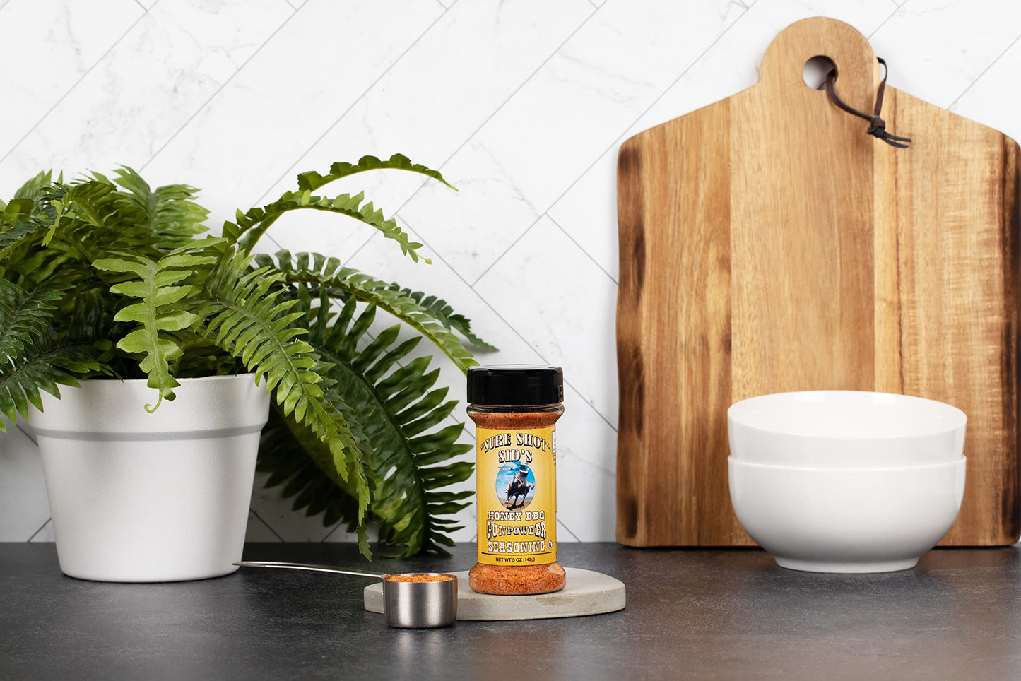 Sure Shot Sid'S Honey Bbq Gunpowder Seasoning 5Oz