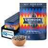 Chinook Seedery Roasted Jumbo Sunflower Seeds - Keto Snacks, Gluten-Free, Non-Gmo, Original Flavor 4 Oz (12-Pack)