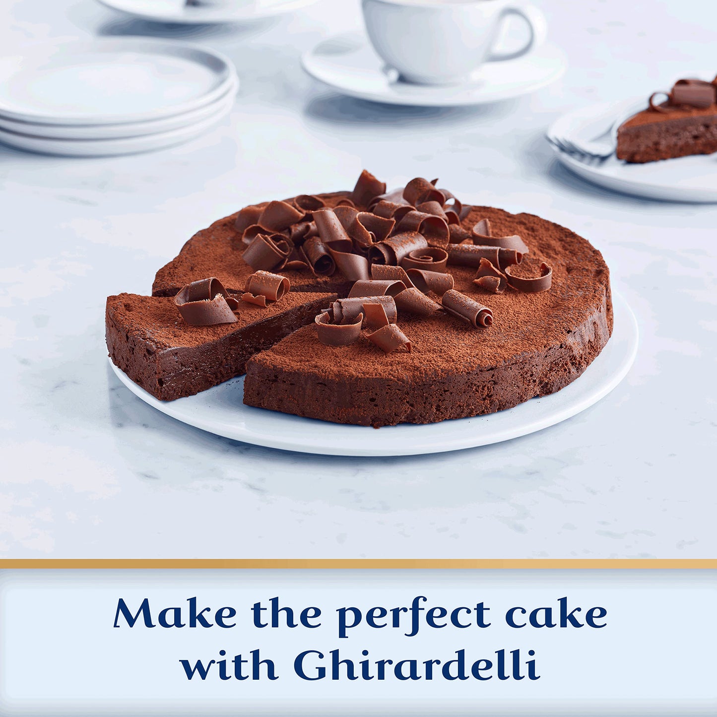 Ghirardelli Premium Unsweetened Chocolate Baking Bar, 4 OZ, 100% Cacao, Full Size, Model 00747599618284