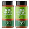 Fire & Smoke Society Taco Secret Taco Seasoning Mix | XL Bottles | Fajita Seasoning Mix, Carnitas, Meat, Mexican Spice Blend | M