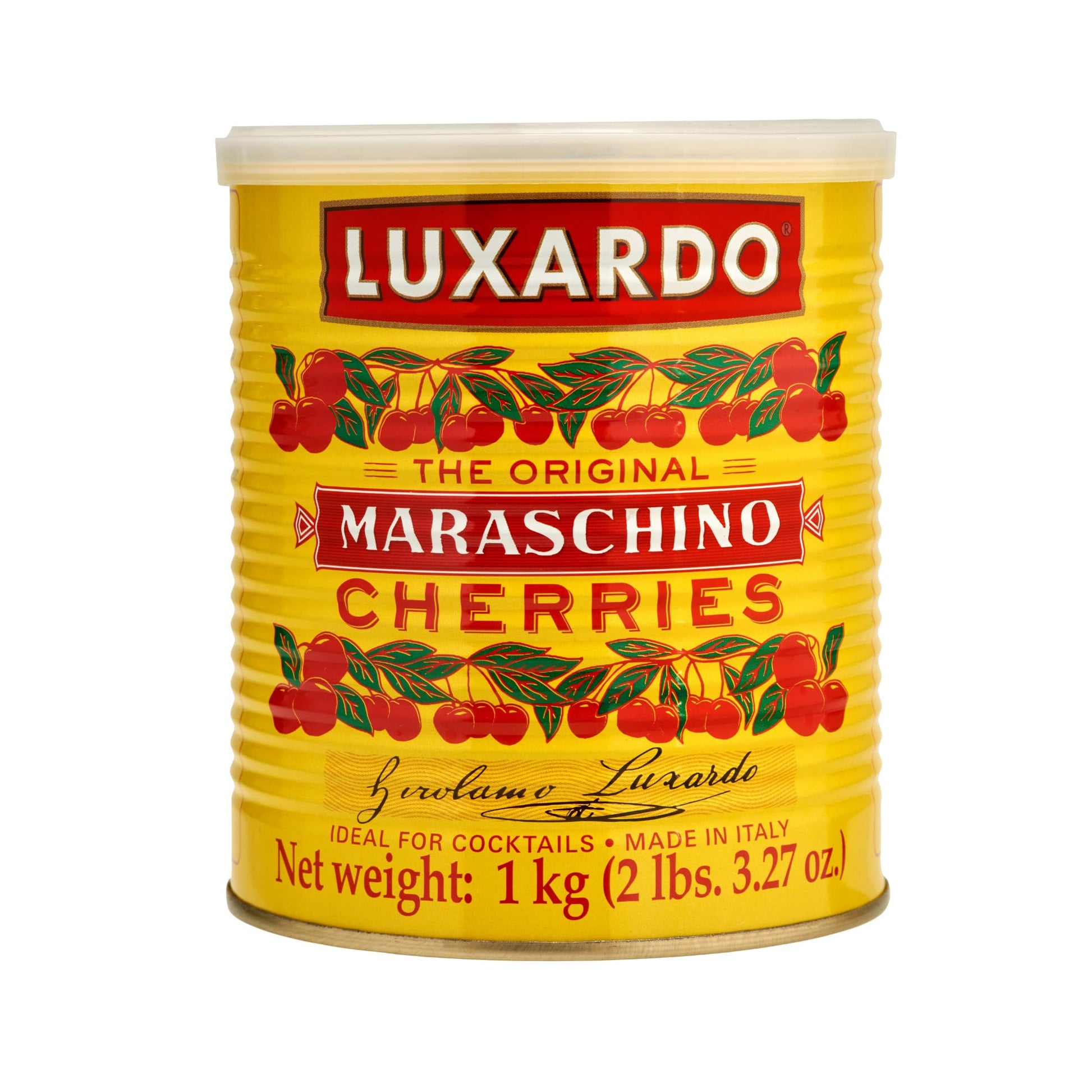 Luxardo Gourmet Maraschino Cherries, 2.2 Lbs Can