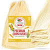 Corn Husks For Tamales 1 LB (16oz) - Natural and Premium Dried Corn Husk Tamale Wrappers | Perfect Hojas Para Tamal for Authenti