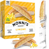 Nonni'S Limone Biscotti Italian Cookies - Lemon Cookies - Biscotti Individually Wrapped Cookies - Lemon Italian Biscotti Cookies