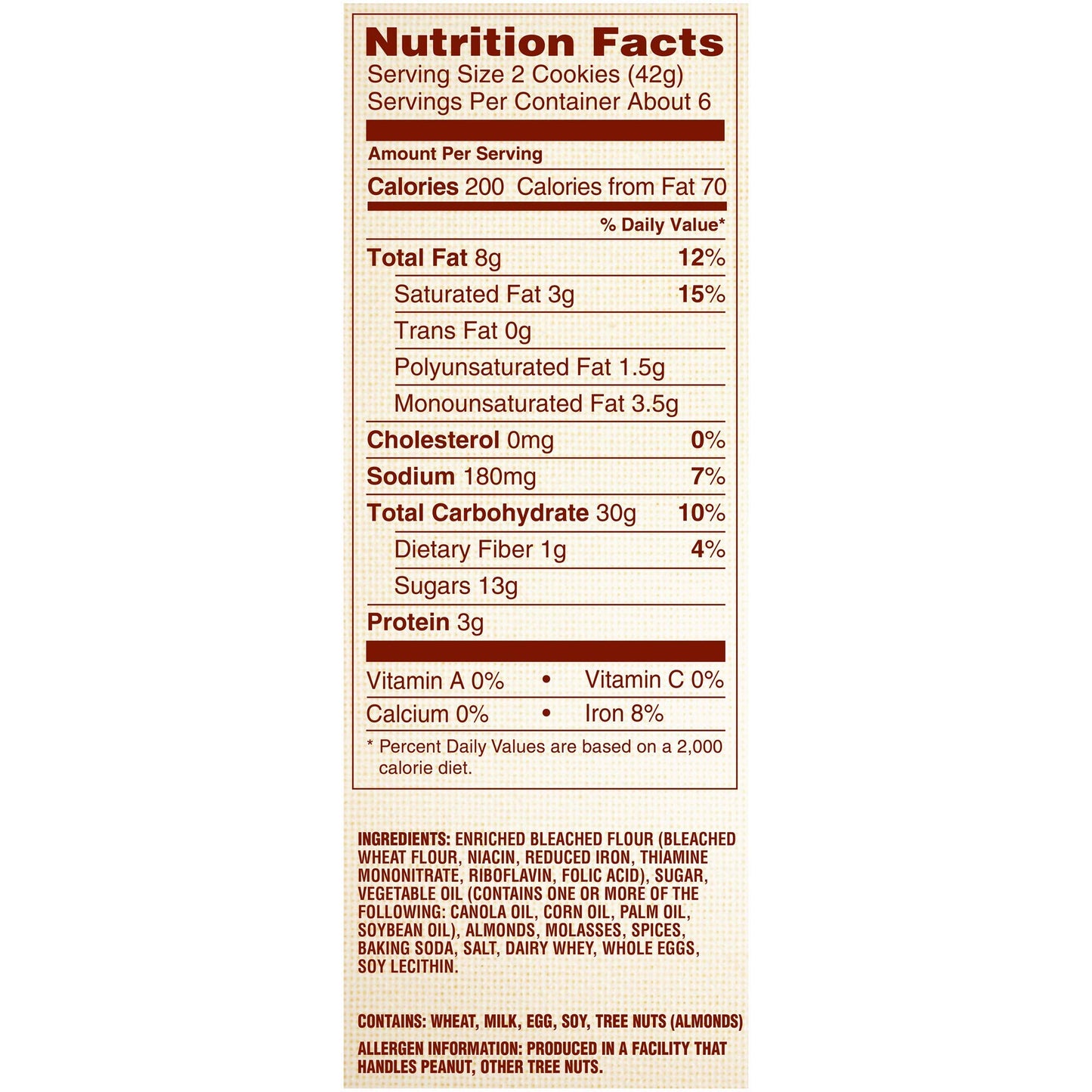 Archway Cookies Crispy Windmill Cookies 9 Oz Box