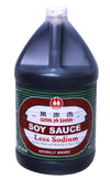 Wan Ja Shan Less sodium soy sauce 1 Gallon