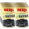Iberia Organic Black Beans 15.5 Oz (Pack Of 8)