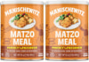 Manischewitz Matzo Meal, 16 Oz Resealable Canister, (2 Pack - Total 2Lbs) Kosher For Passover