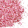 Valentine'S Day Red Pink Pearl Sprinkles Mixed Cupcake Cake Decoration Cake Cookie Icecream Donut 3Oz