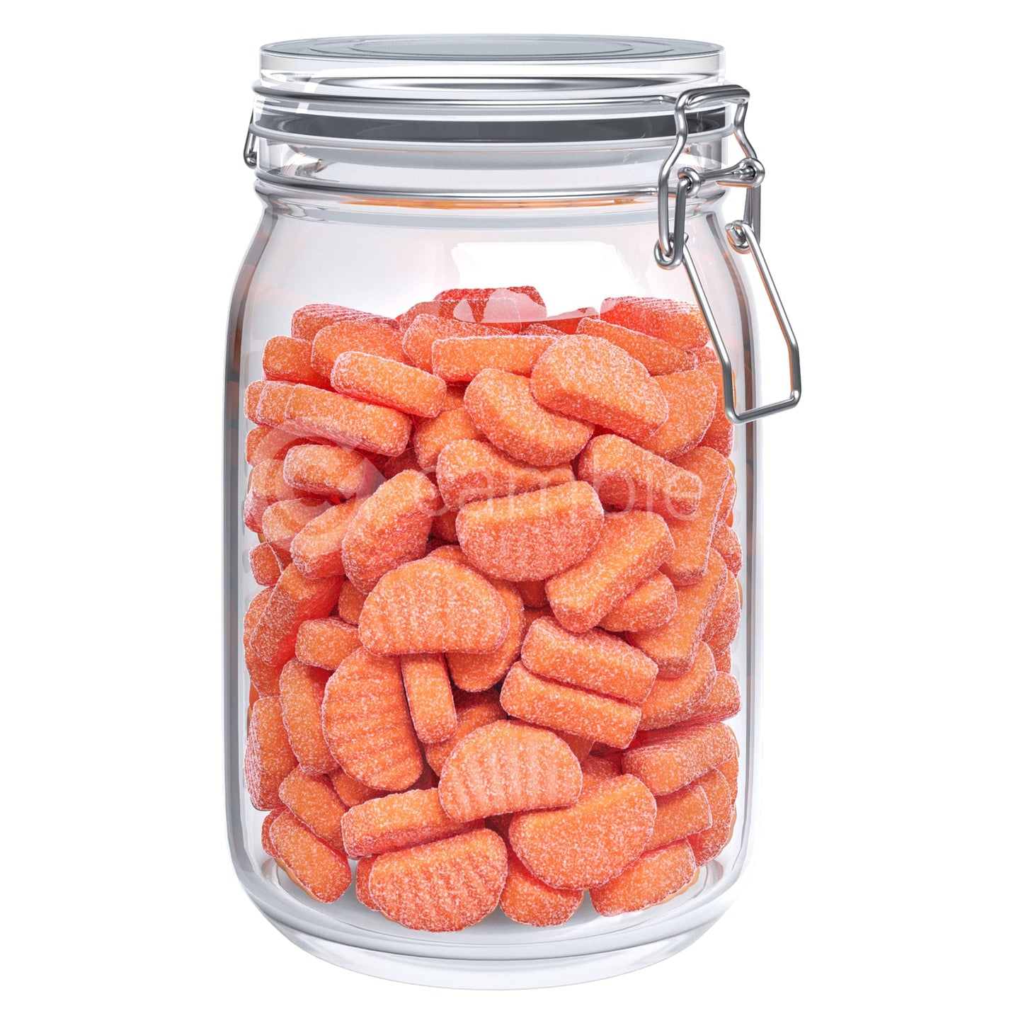 Orange Slices Gummy Candy by Cambie | 2 lbs of Orange Flavored Jellies | Bulk Orange Slices Gummy Candy Packaged Fresh in a Rese