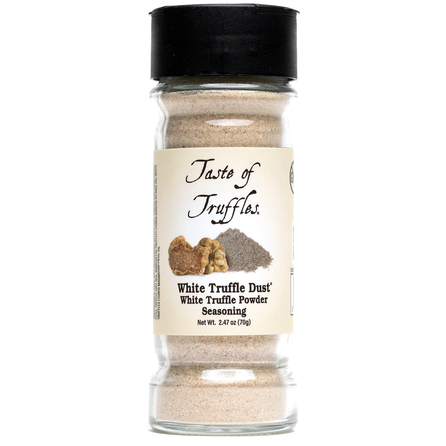 Truffle Dust Seasoning, Truffle & Mushrooms Powder Seasoning, Truffle Gourmet Food Condiments Vegan And Vegetarian Friendly (Whi